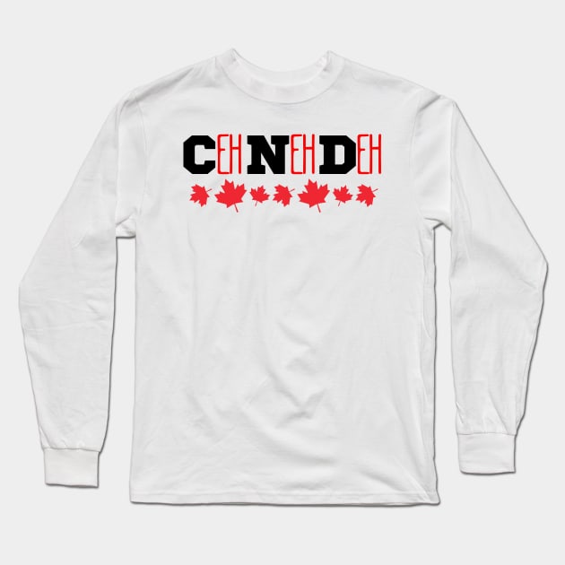 Canada Eh Design Long Sleeve T-Shirt by True Media Solutions